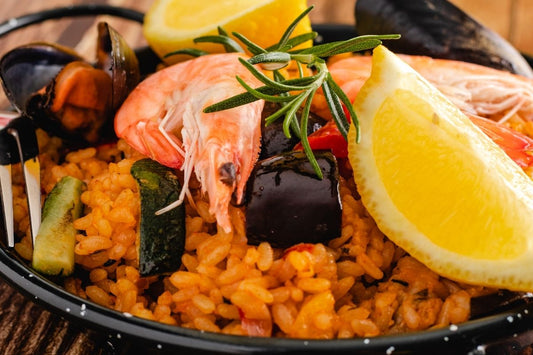 El maridaje de la paella