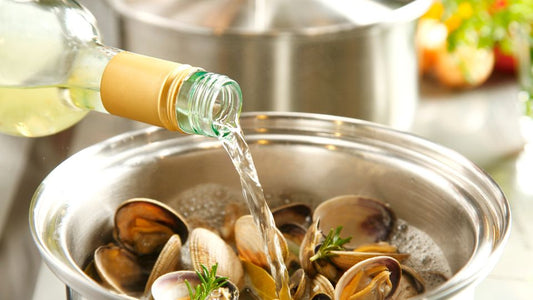 cocinar con vino