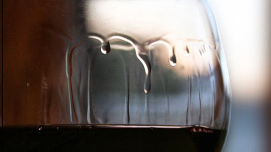 Qué es la lágrima de un vino
