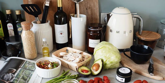 El vino en la cocina