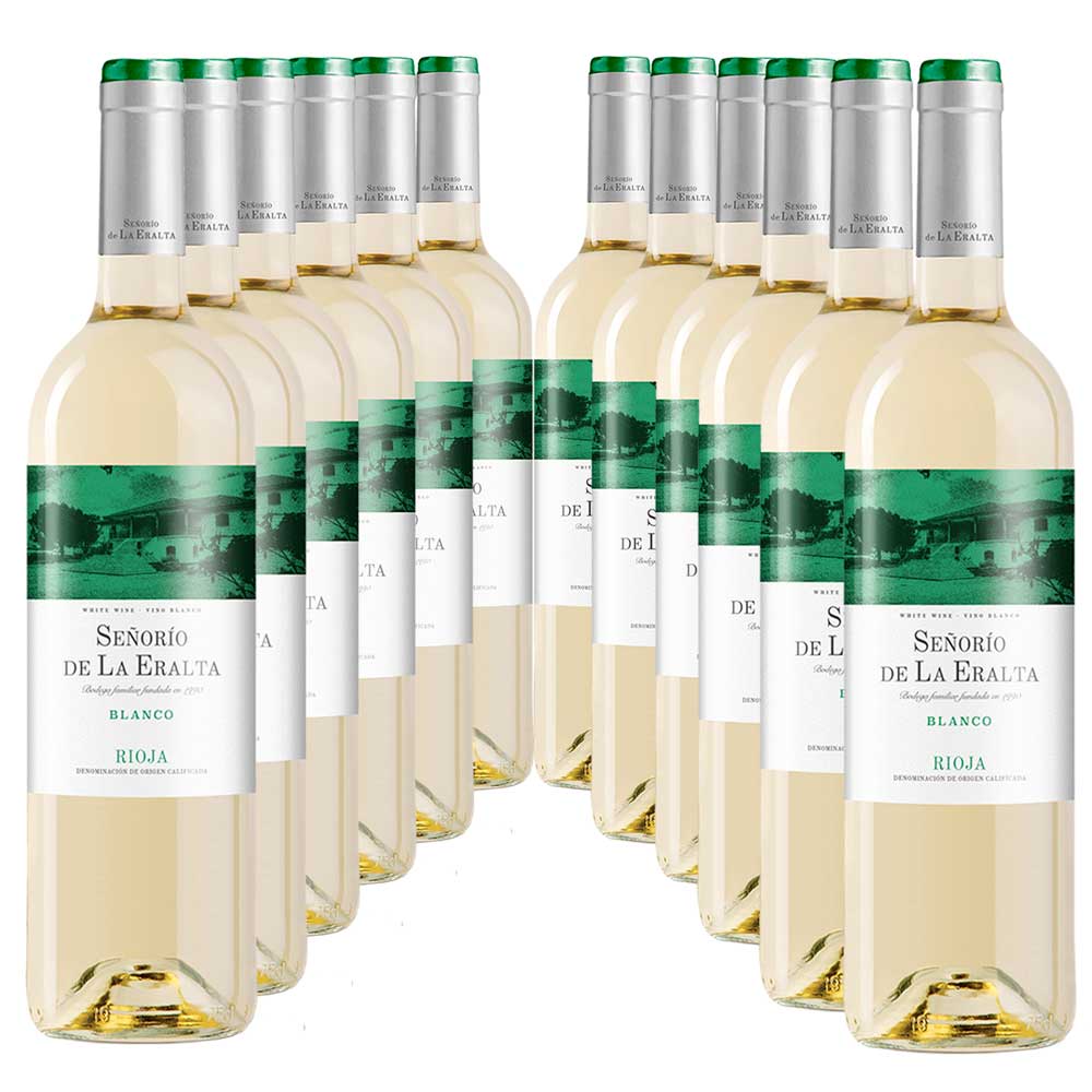 Lote VIP 12 x Blanco 2021 RIOJA "Señorío de La Eralta"