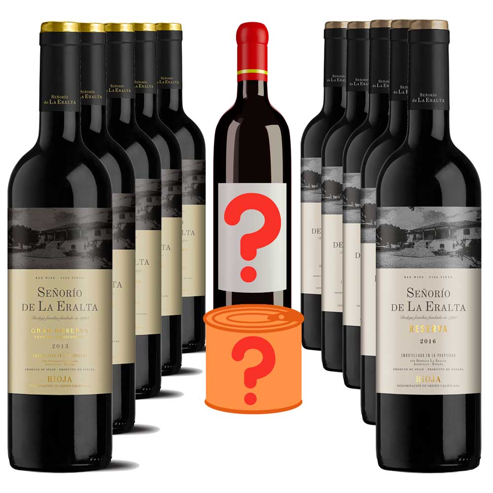 Lote Gourmet VIP Reserva y Gran Reserva RIOJA "Señorío de La Eralta"