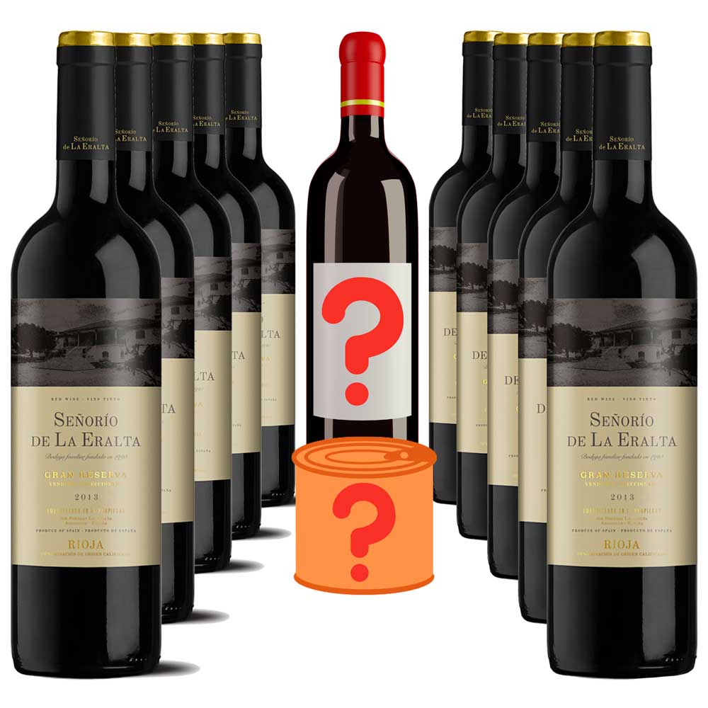 Lote Gourmet VIP Gran Reserva 2016 RIOJA "Señorío de La Eralta"