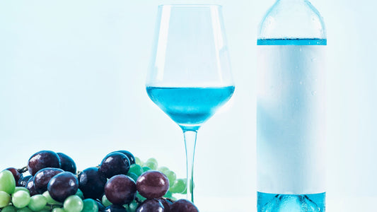 El vino azul: una innovación moderna