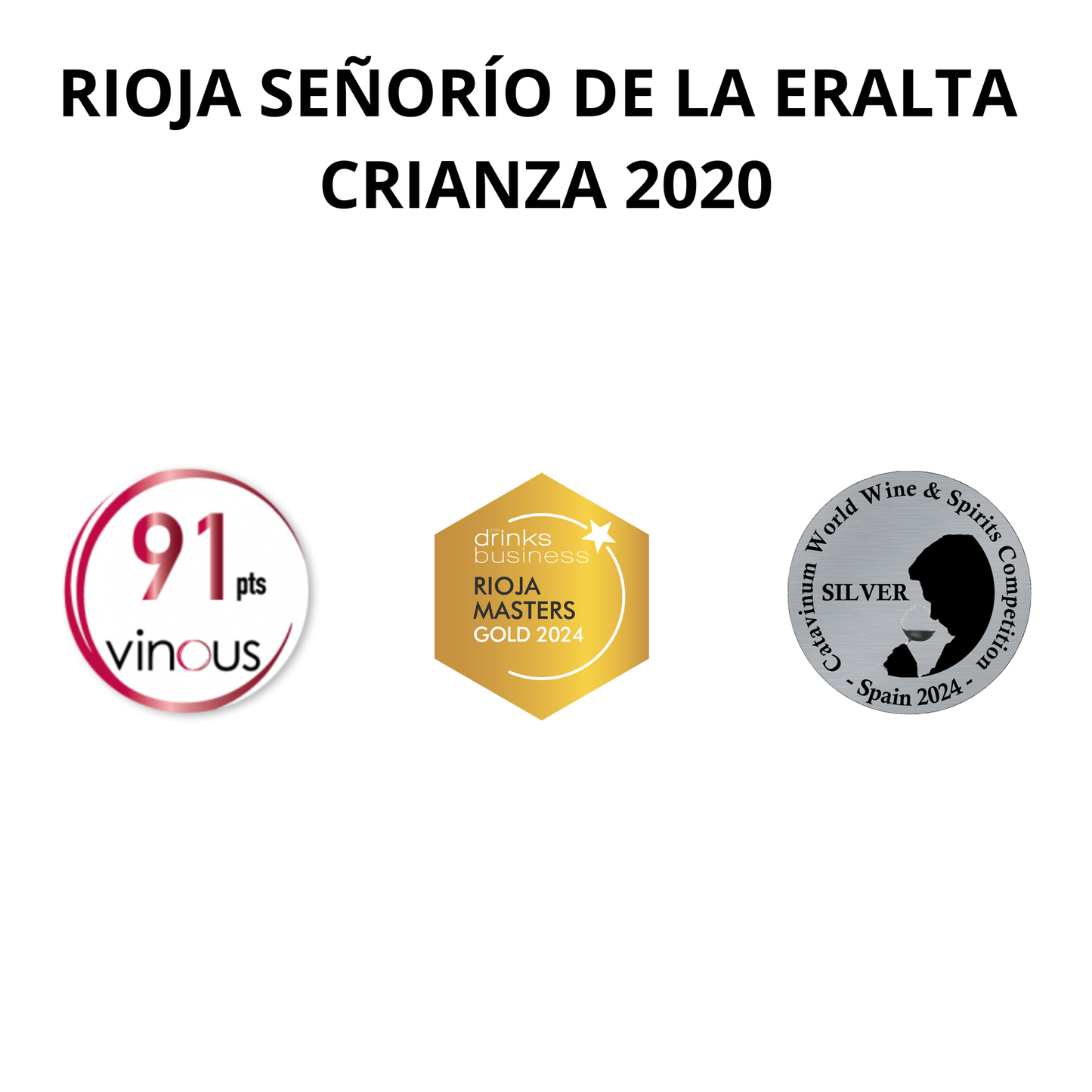 Crianza Tinto Rioja 2020 "Señorío de La Eralta" - Lote 6 x Bot. 0,75L