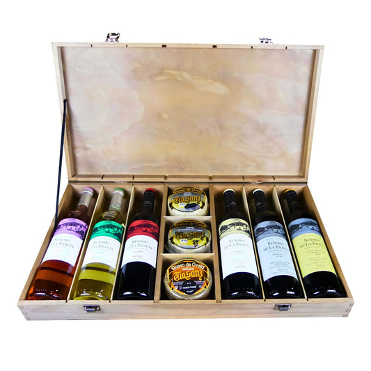 Cofre colección RIOJA con "Fantasías del queso"