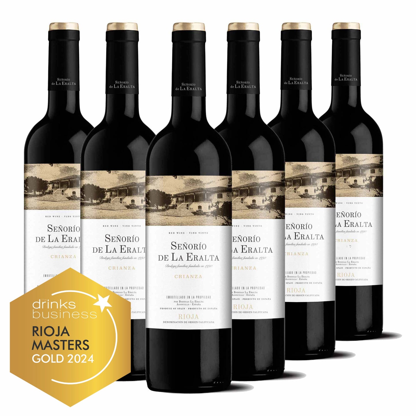 Crianza Tinto Rioja 2020 "Señorío de La Eralta" - Lote 6 x Bot. 0,75L