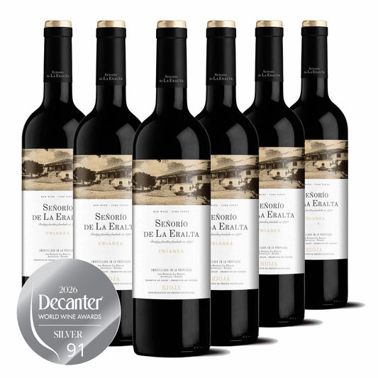 Crianza Tinto Rioja 2022 "Señorío de La Eralta" - Lote 6 x Bot. 0,75L